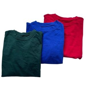 Lands’ End Boys Long Sleeve Essential T-shirts! Size Small / 8 boy (8-9 years)